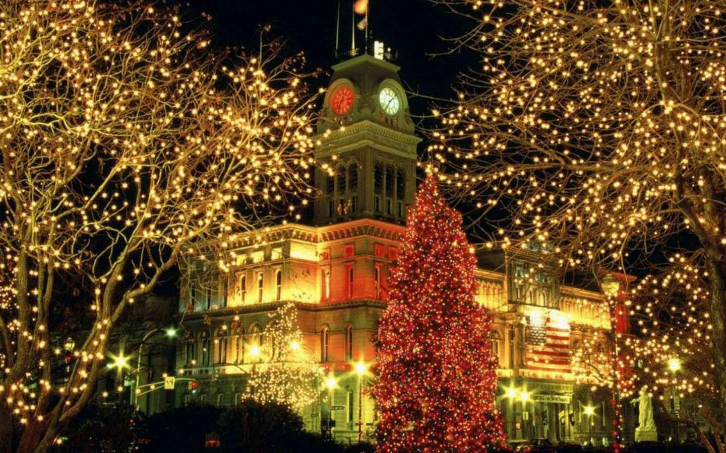 1440x900 Free Christmas Wallpaper Image