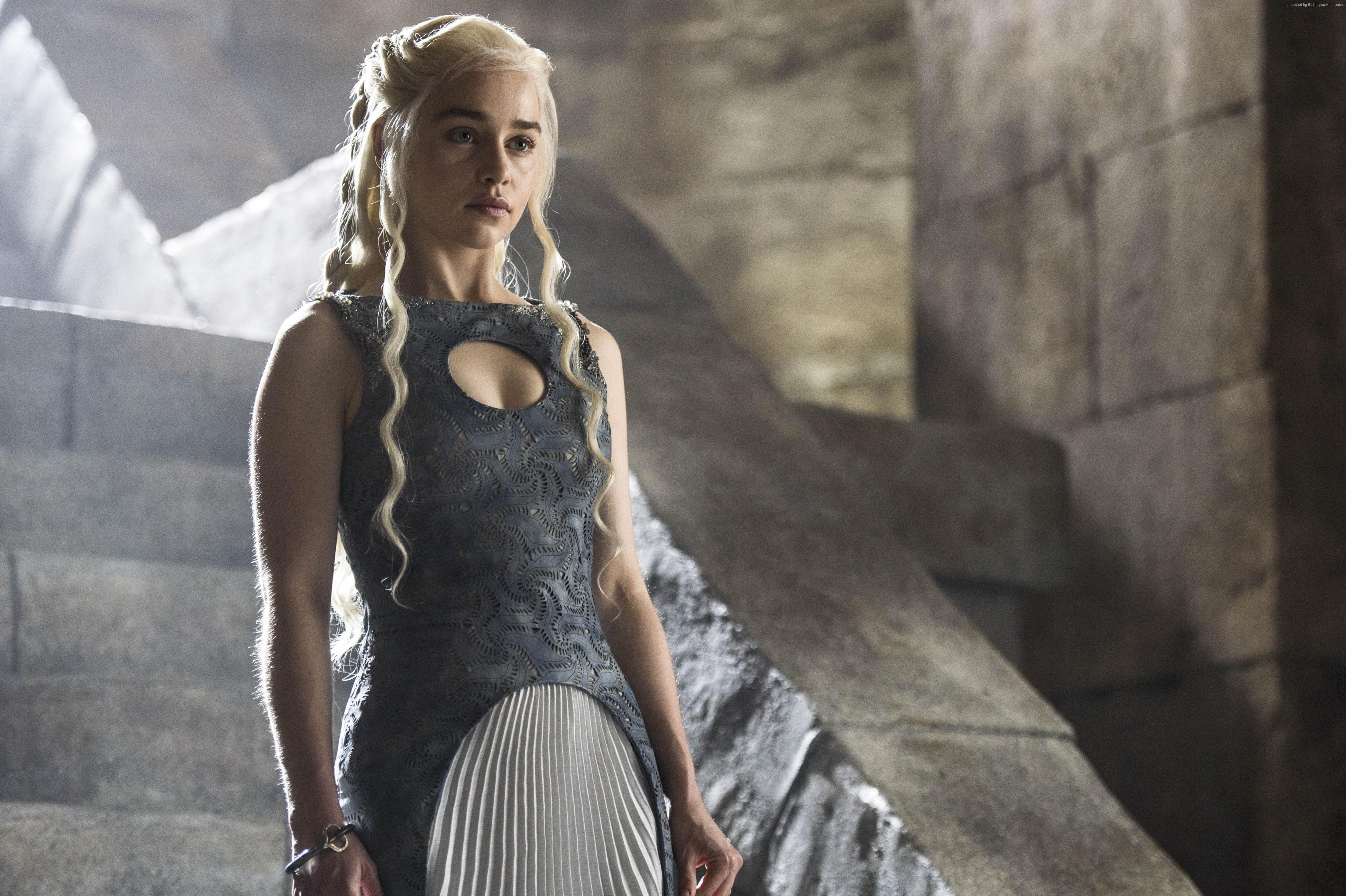 4928x3280 #season #Daenerys Targaryen, #Emilia Clarke, #Game of Thrones, #Best TV Series of 2015. Mocah HD Wallpaper