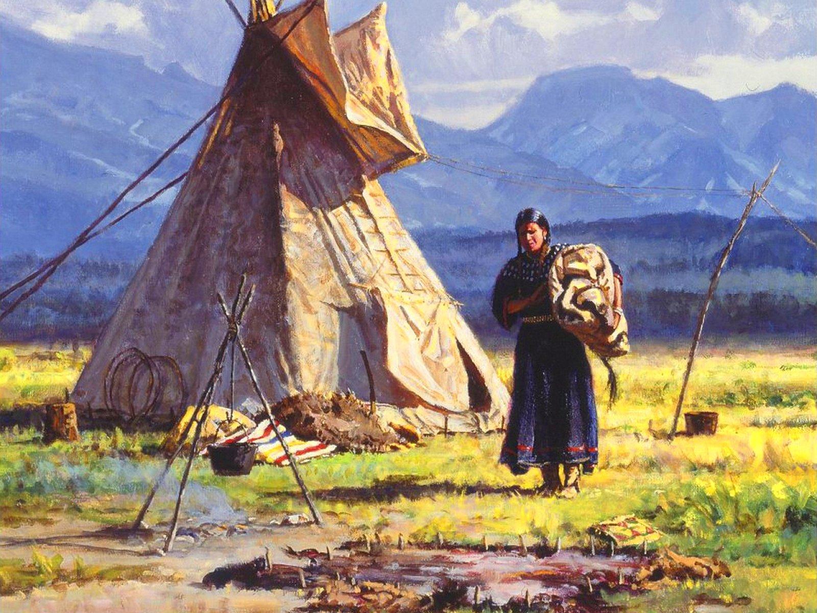 Native log. Поселения индейцев Северной Америки. Индейцы Северной Америки.