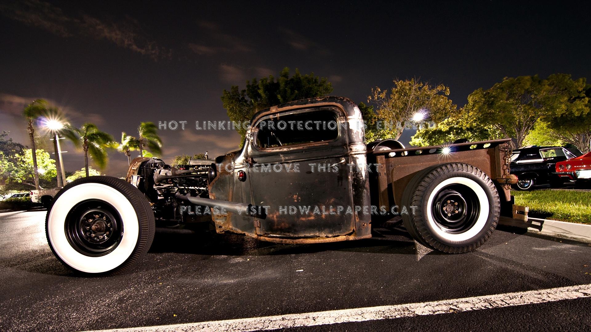 1920x1080 rat rod pick up cars