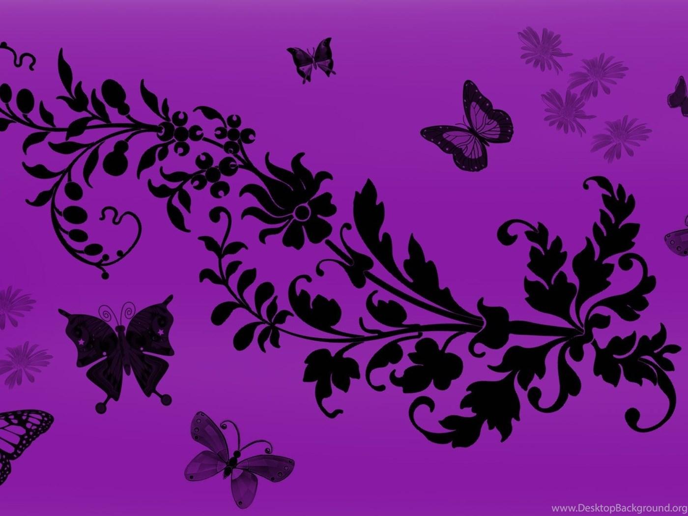 1400x1050 Purple Butterflies Wallpaper Wallpaper HD Wide Desktop Background