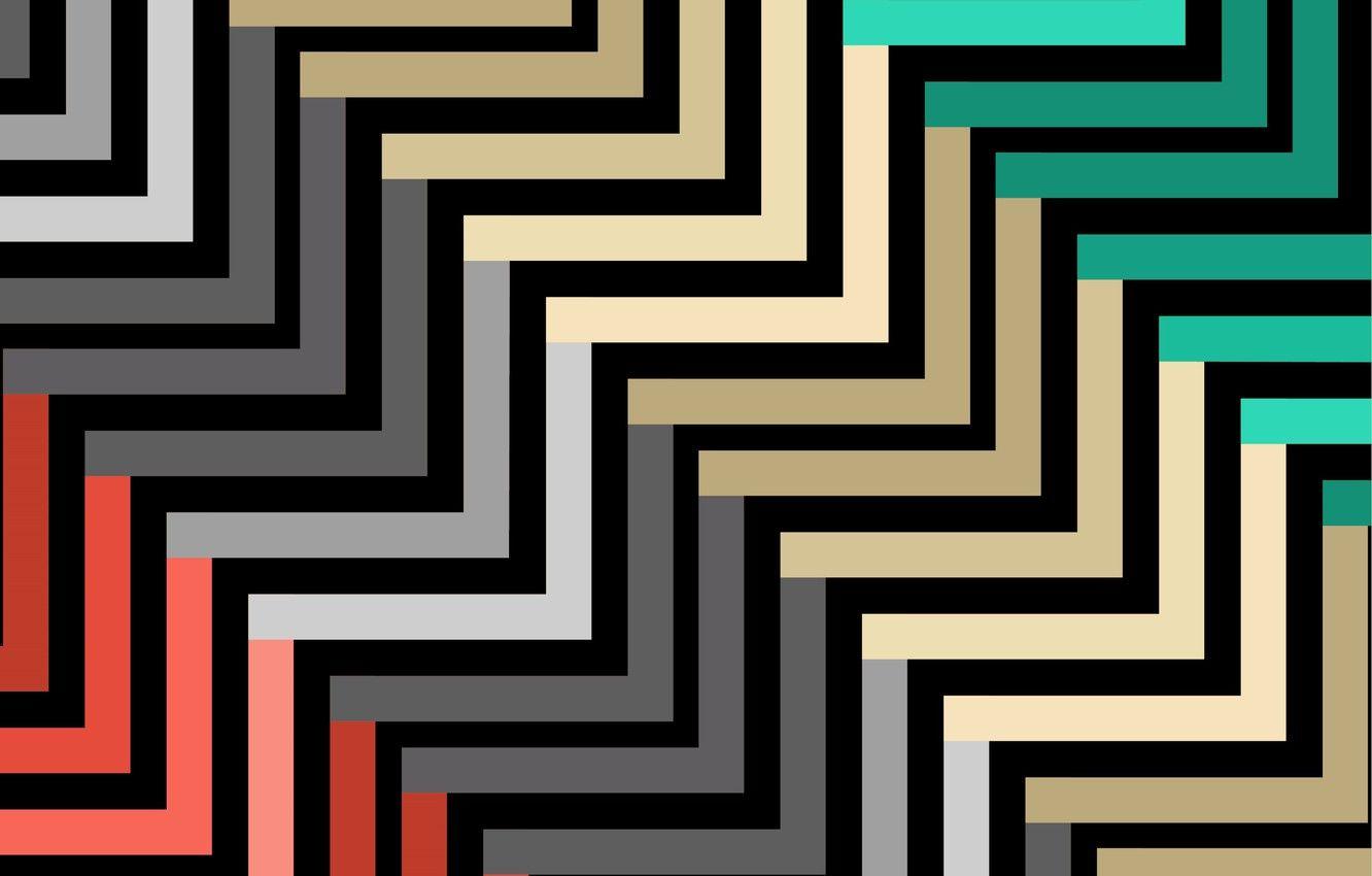 1332x850 Geometric Patterns Abstract Colorful Wallpaper