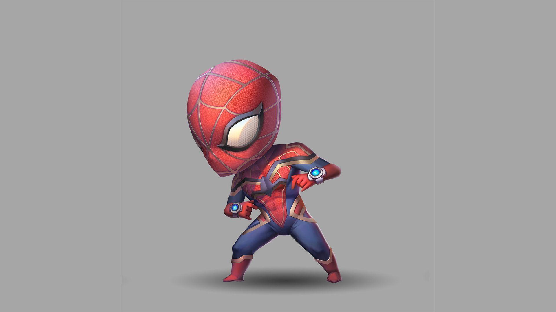 1920x1080 Cute Spider Man Wallpaper