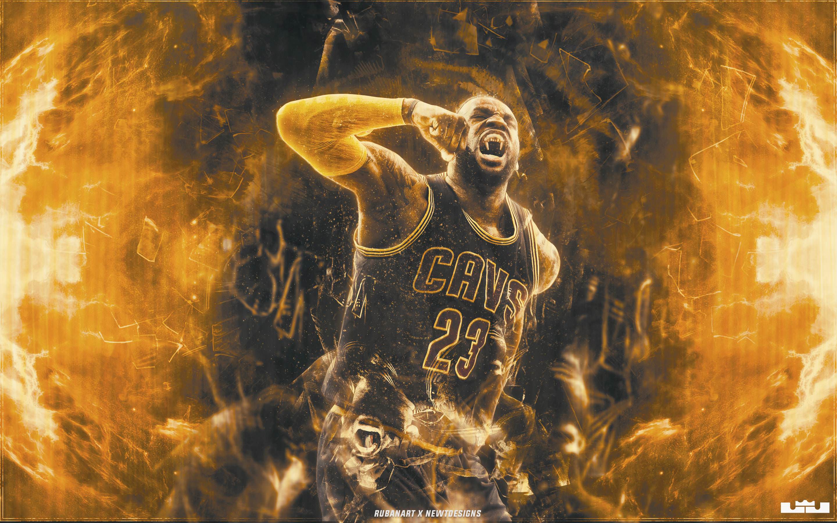 LeBron James 1 Win Away From Title 2560×1440 Wallpaper