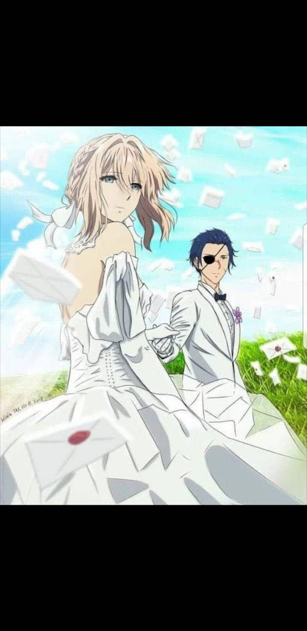 623x1280 Violet Evergarden iPhone Wallpaper