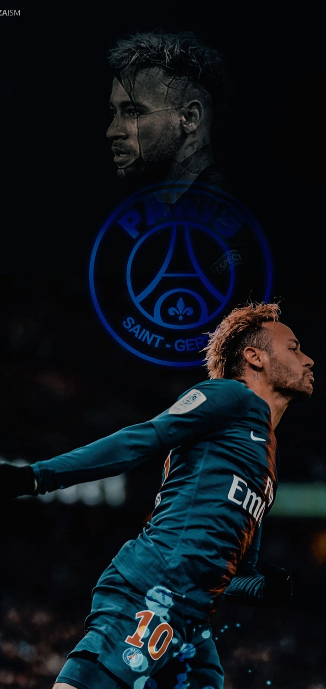 1080x2280 Neymar Wallpaper