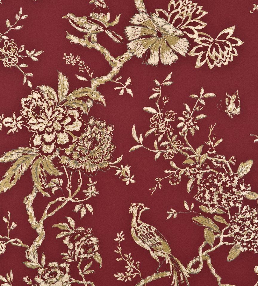 864x960 Oriental Bird wallpaper. Holcott. GP & J Baker