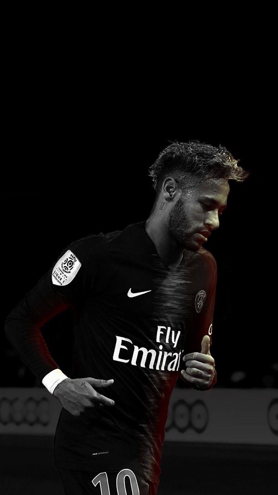 900x1600 Neymar Black Wallpaper
