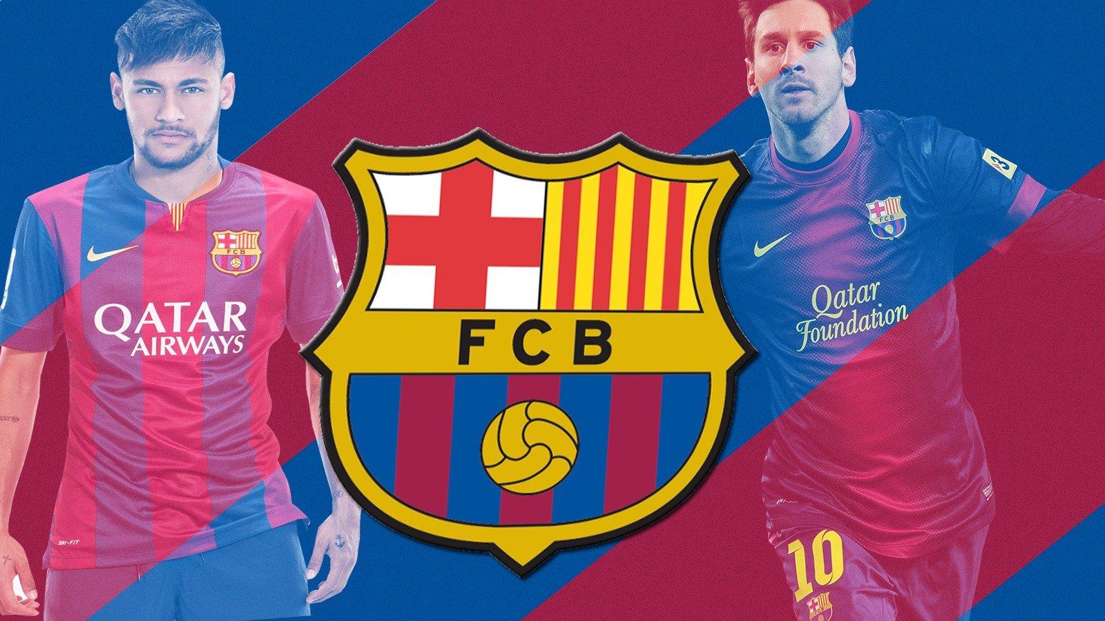 1600x900 Neymar, FC Barcelona, Lionel Messi, Logo Wallpaper HD / Desktop and Mobile Background