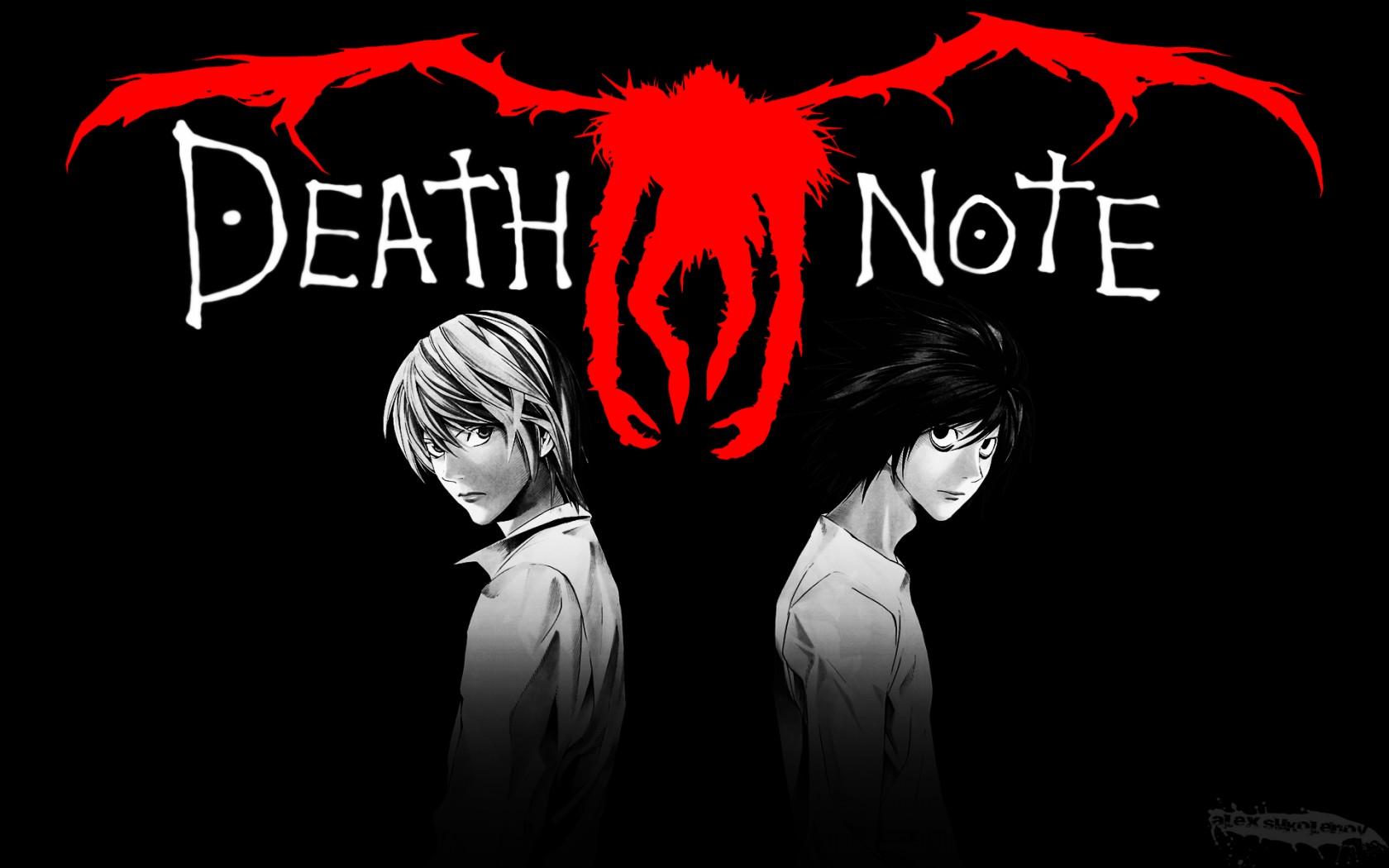 Death Note Laptop Wallpapers Top Free Death Note Laptop Backgrounds Wallpaperaccess