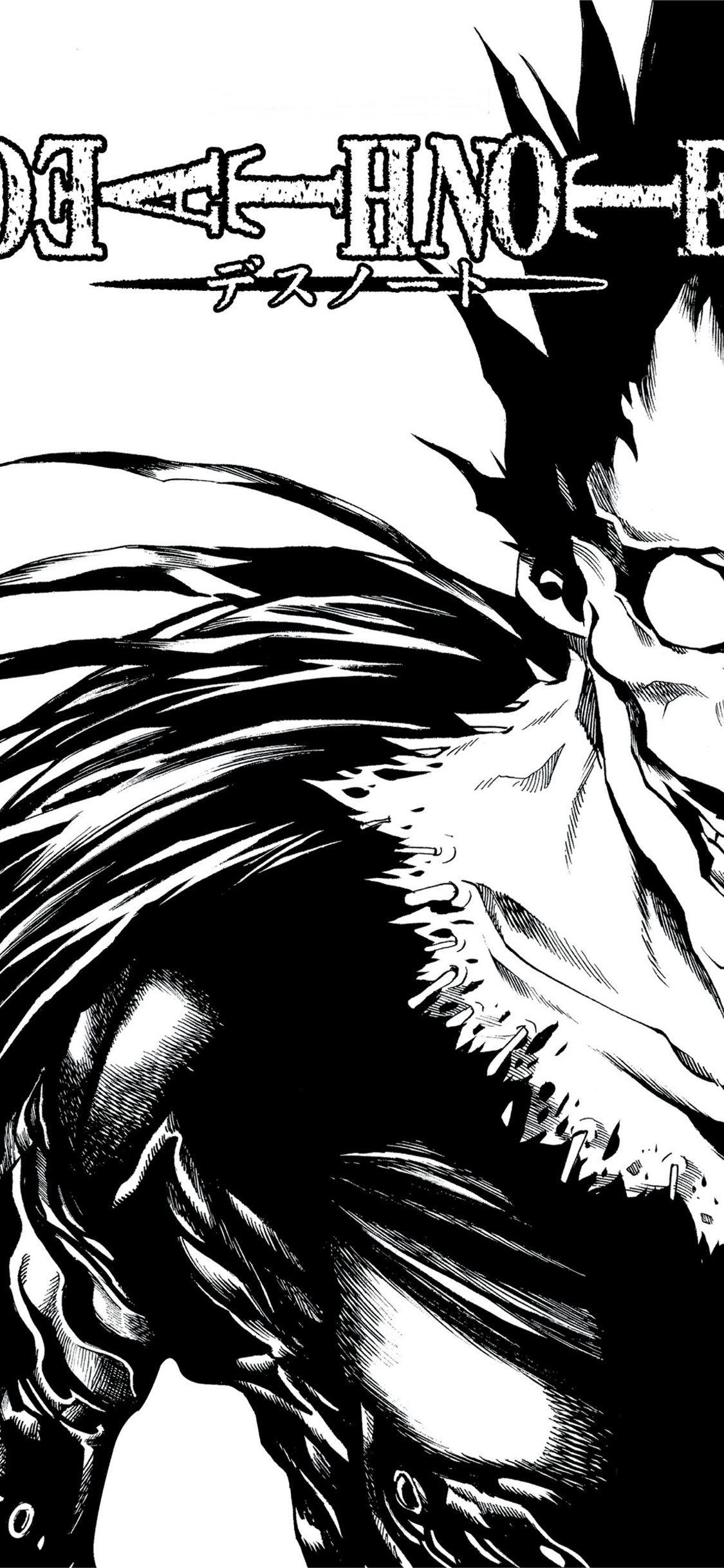 1125x2436 Death Note 4k Ryuk Gambarku iPhone Wallpaper Free Download