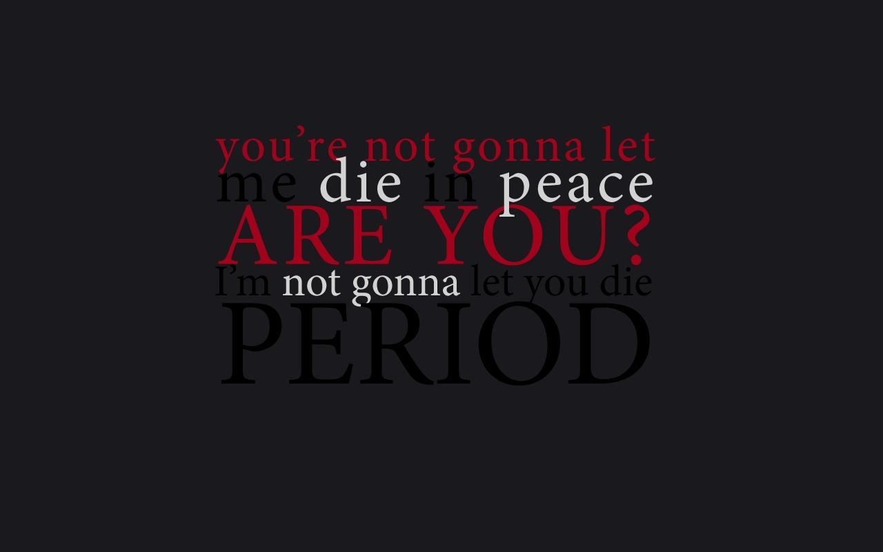 1280x800 Dean Winchester Quotes Wallpaper