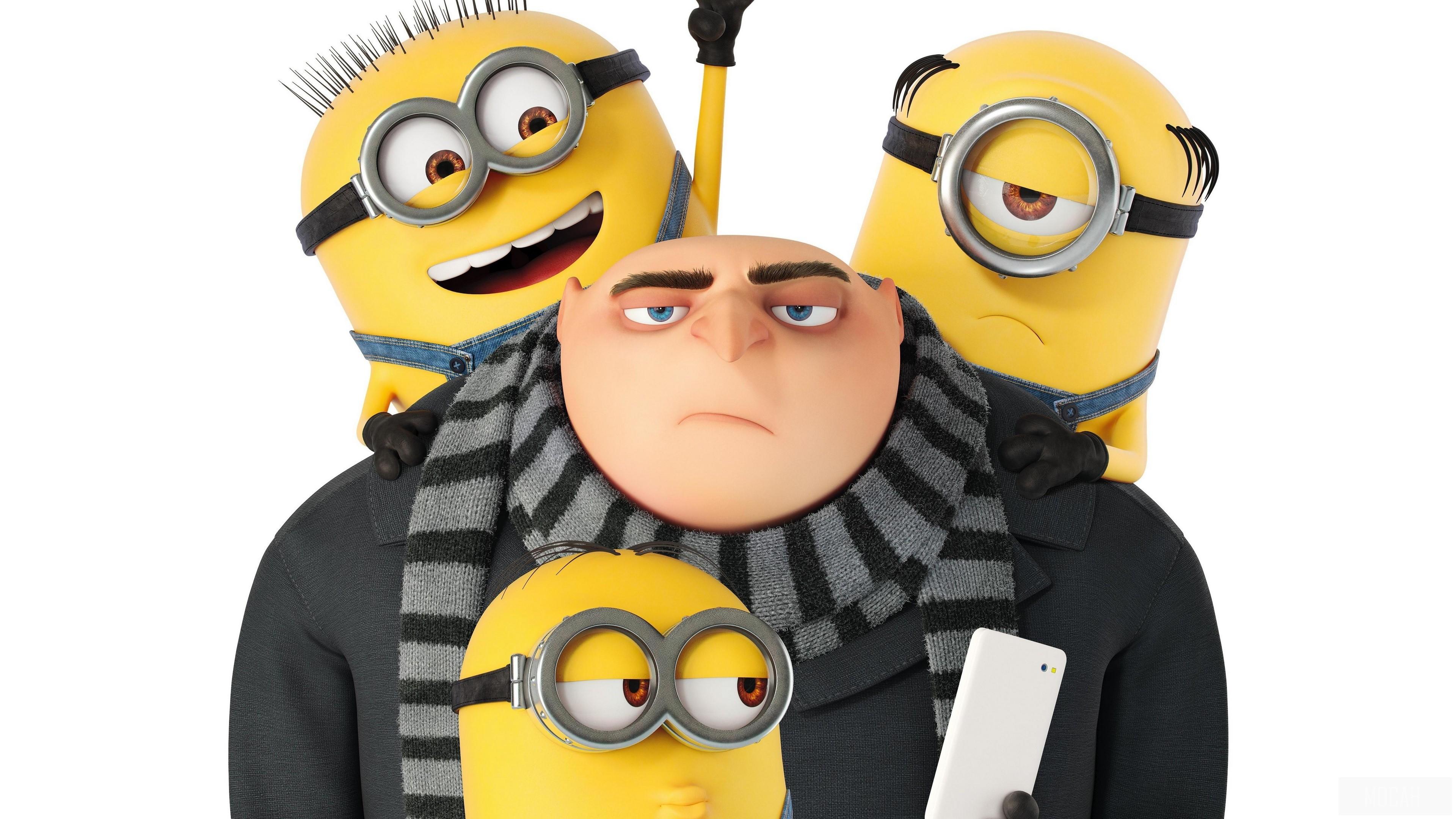 3840x2160 Bob, Despicable Me Gru, Kevin, Stuart 4k wallpaper HD Wallpaper