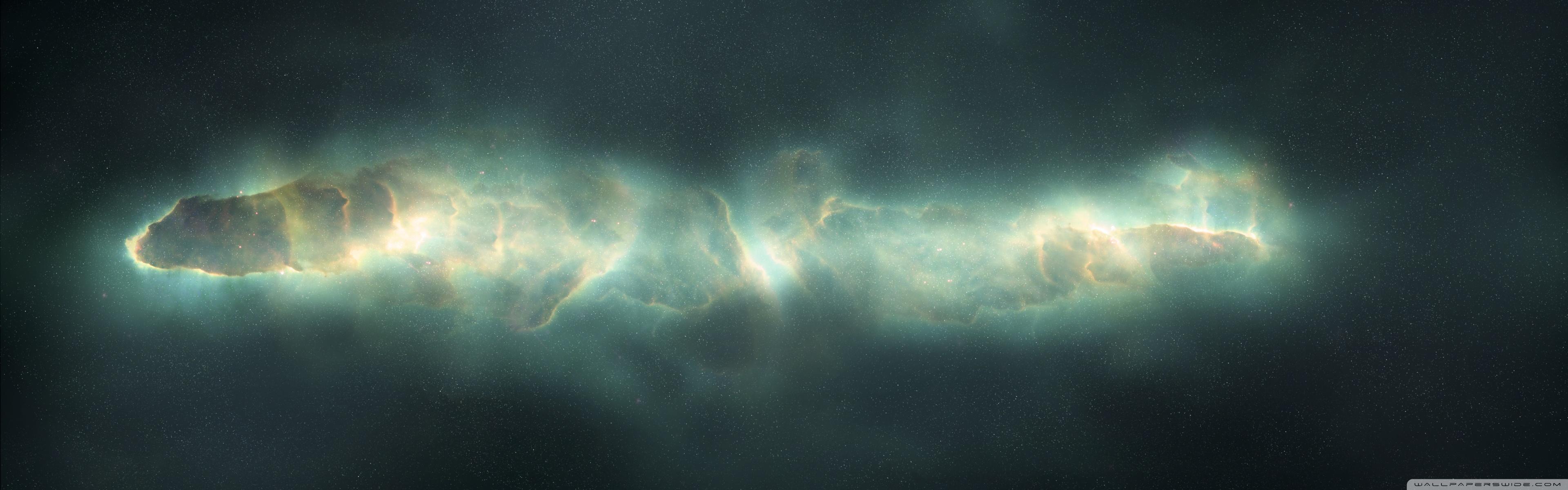 3840x1200 Gas Cloud Ultra HD Desktop Background Wallpaper for : Widescreen & UltraWide Desktop & Laptop : Tablet