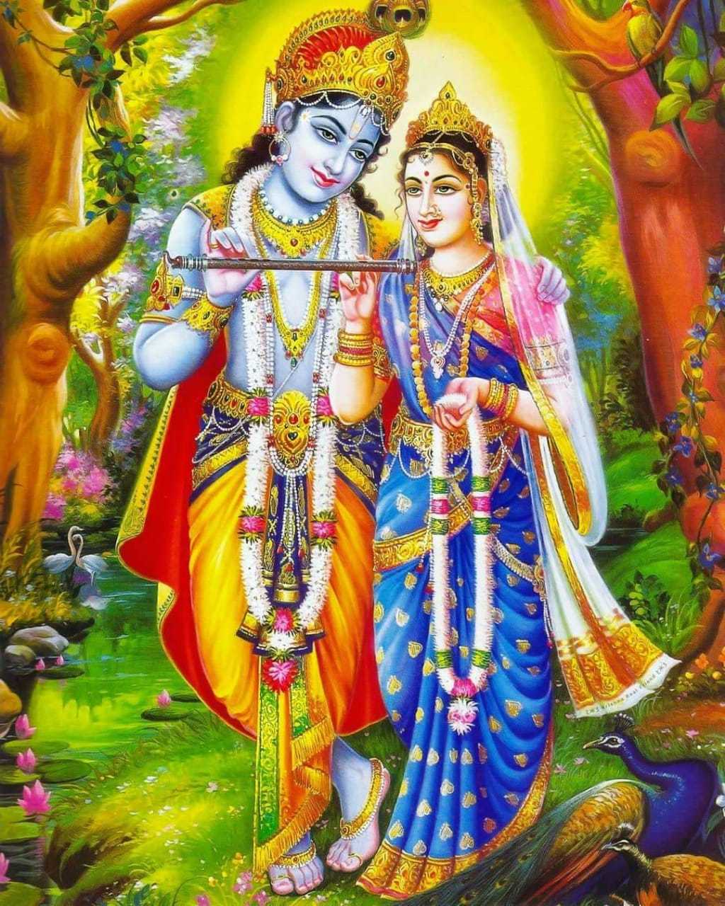 1024x1280 Lord Shri Krishna Image HD Wallpaper