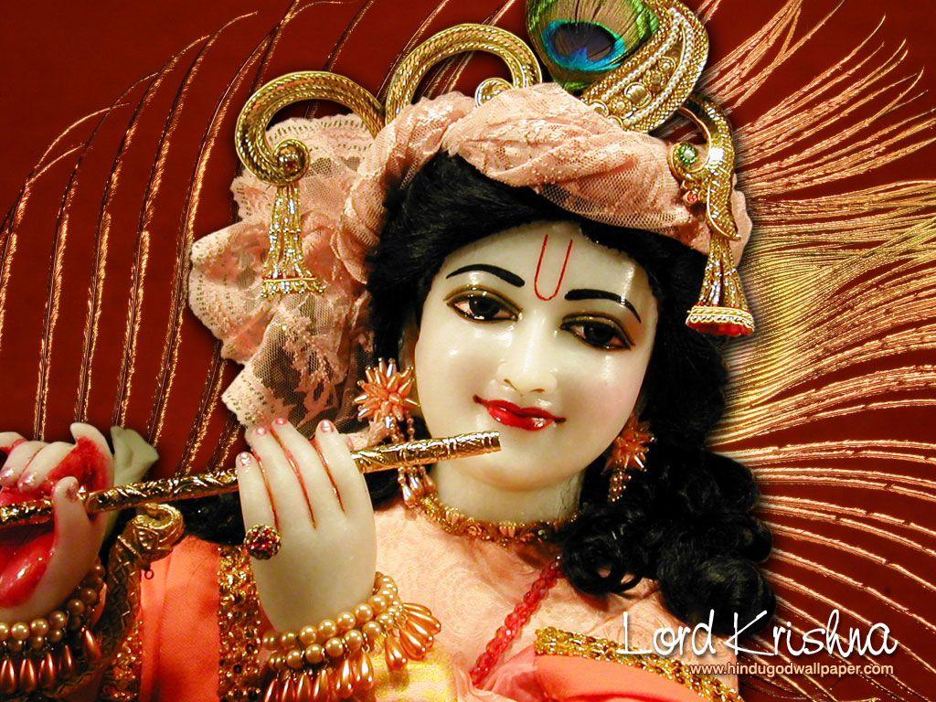 1024x768 Lord Krishna HD Wallpaper