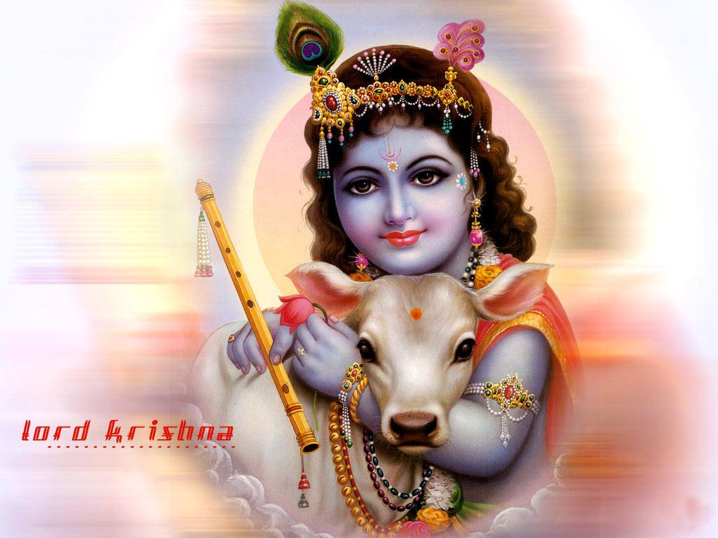 1024x768 Lord Krishna HD Wallpaper For Mobile