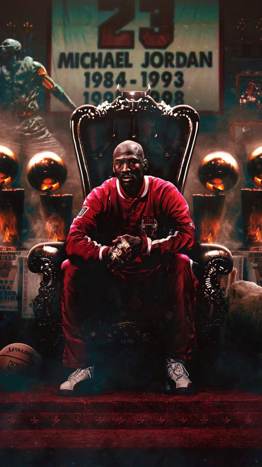 1080x1920 Wallpaper for the G.O.A.T admirers.: chicagobulls