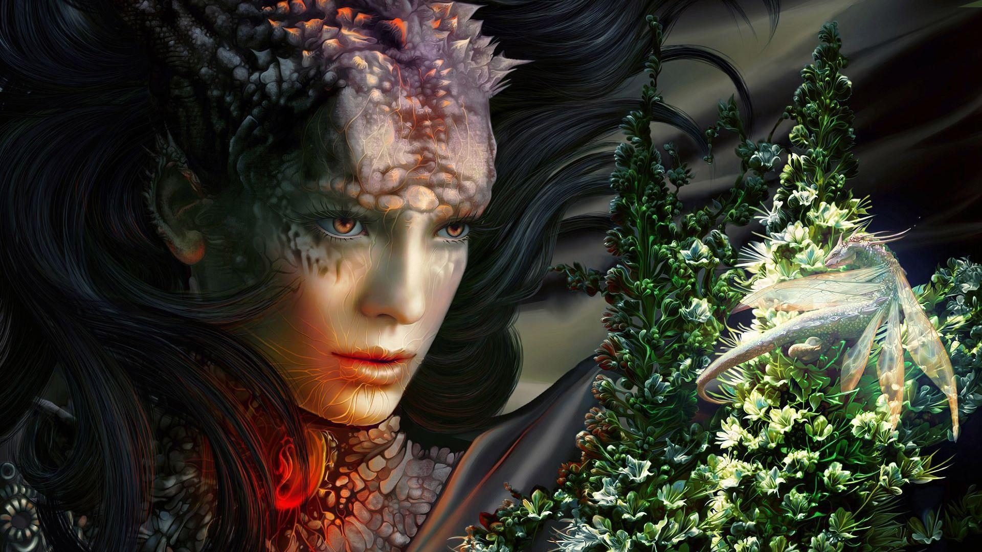 1920x1080 Free download Dragon Woman Digital art [1920x1080] for your Desktop, Mobile & Tablet. Explore Woman and Dragon Wallpaper. Woman and Dragon Wallpaper, Woman Wallpaper, Dragon Wallpaper And Background