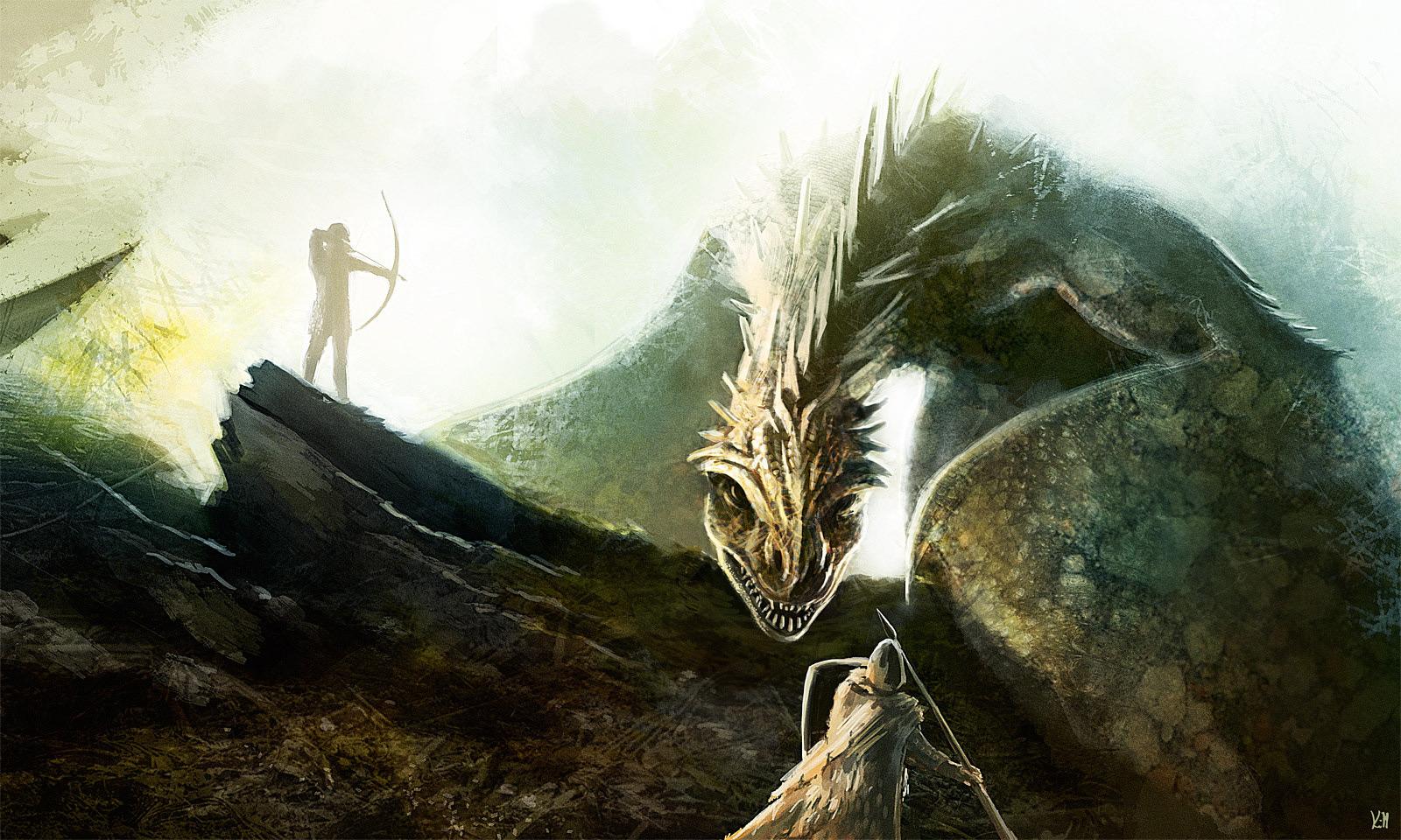 1600x960 Fantasy Dragon Wallpaper and Background Imagex960