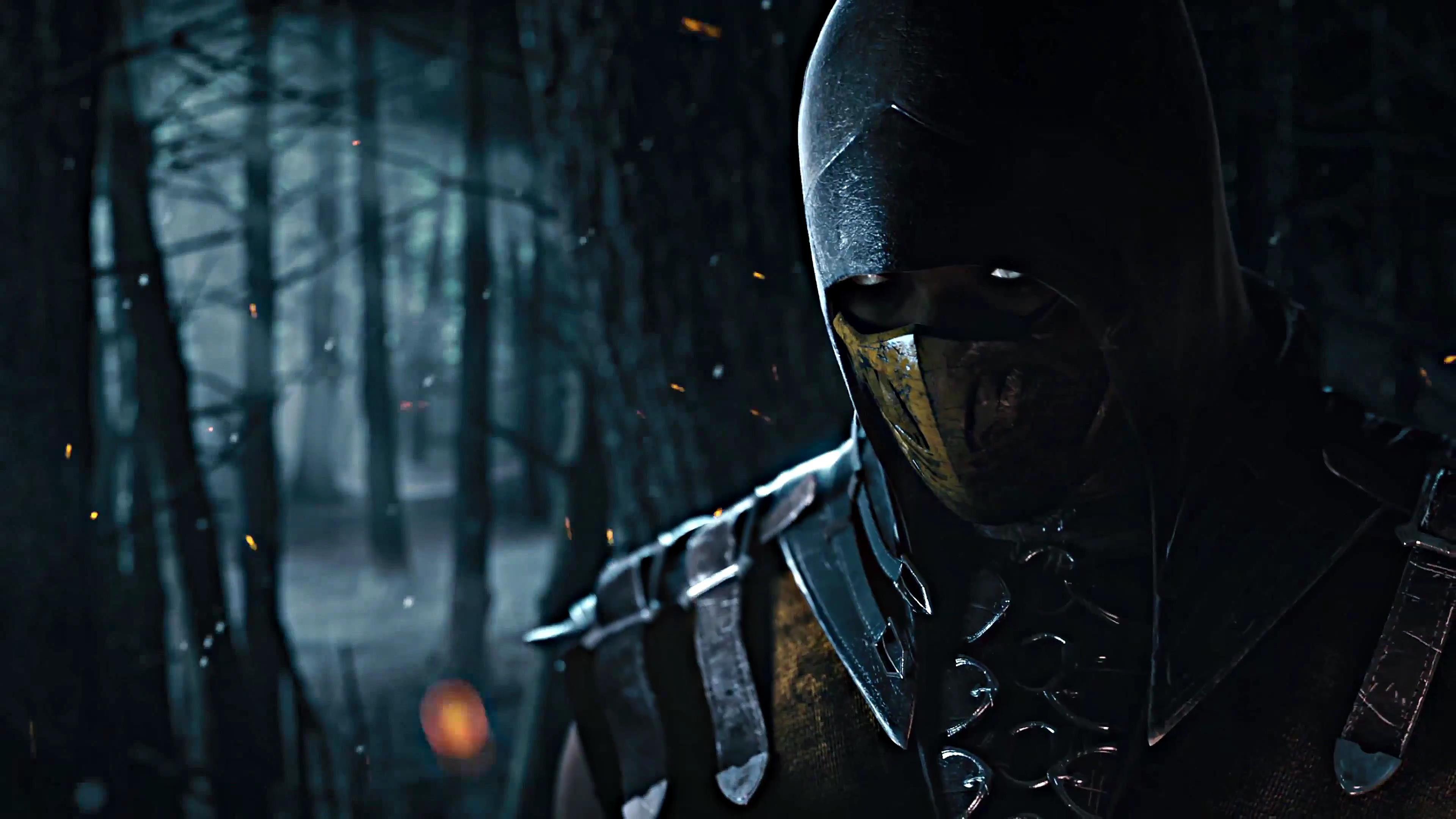3840x2160 Scorpion of Mortal Kombat Wallpaper 4k Ultra HD