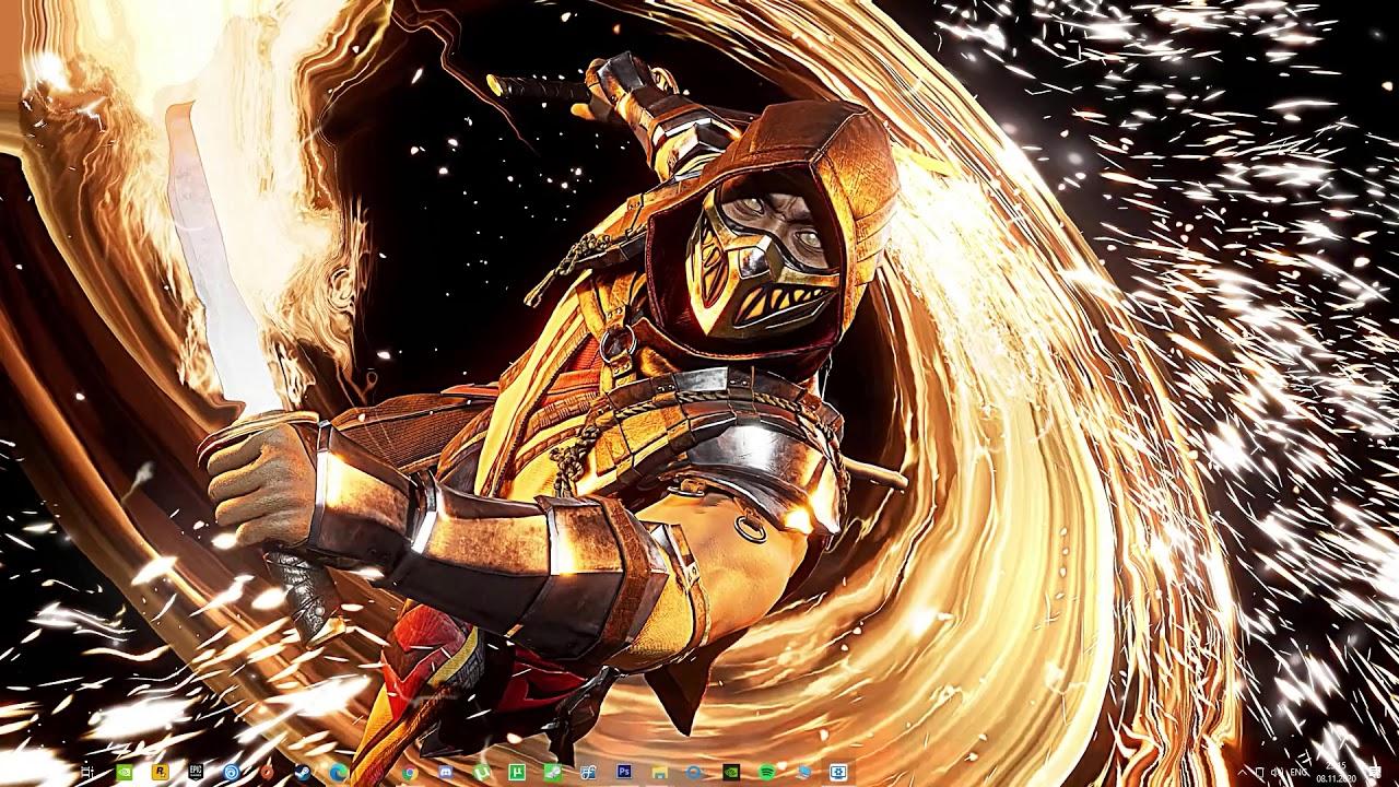 1280x720 4K Wallpaper Engine: Mortal Kombat 11 (Victory Poses Spin)