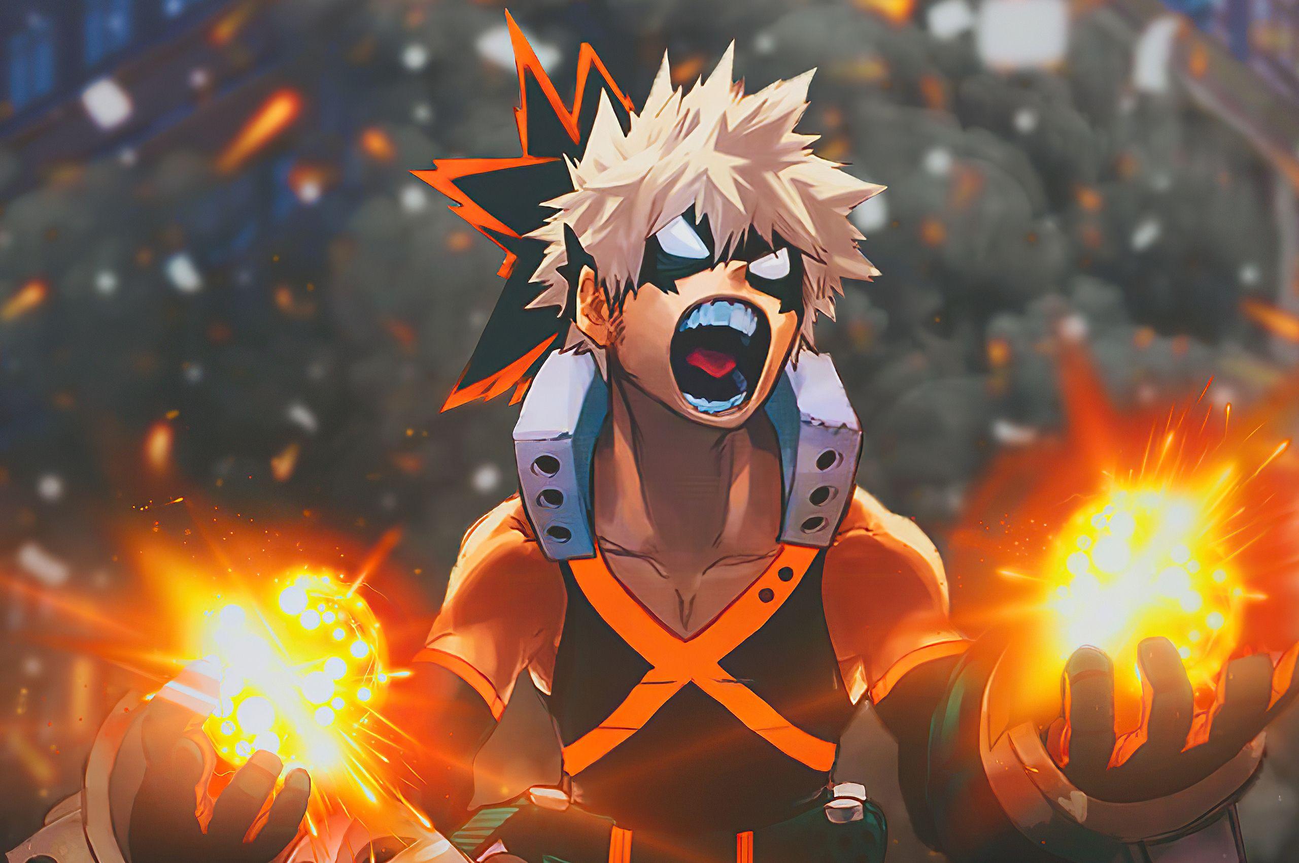 2560x1700 Bakugou Computer Wallpaper