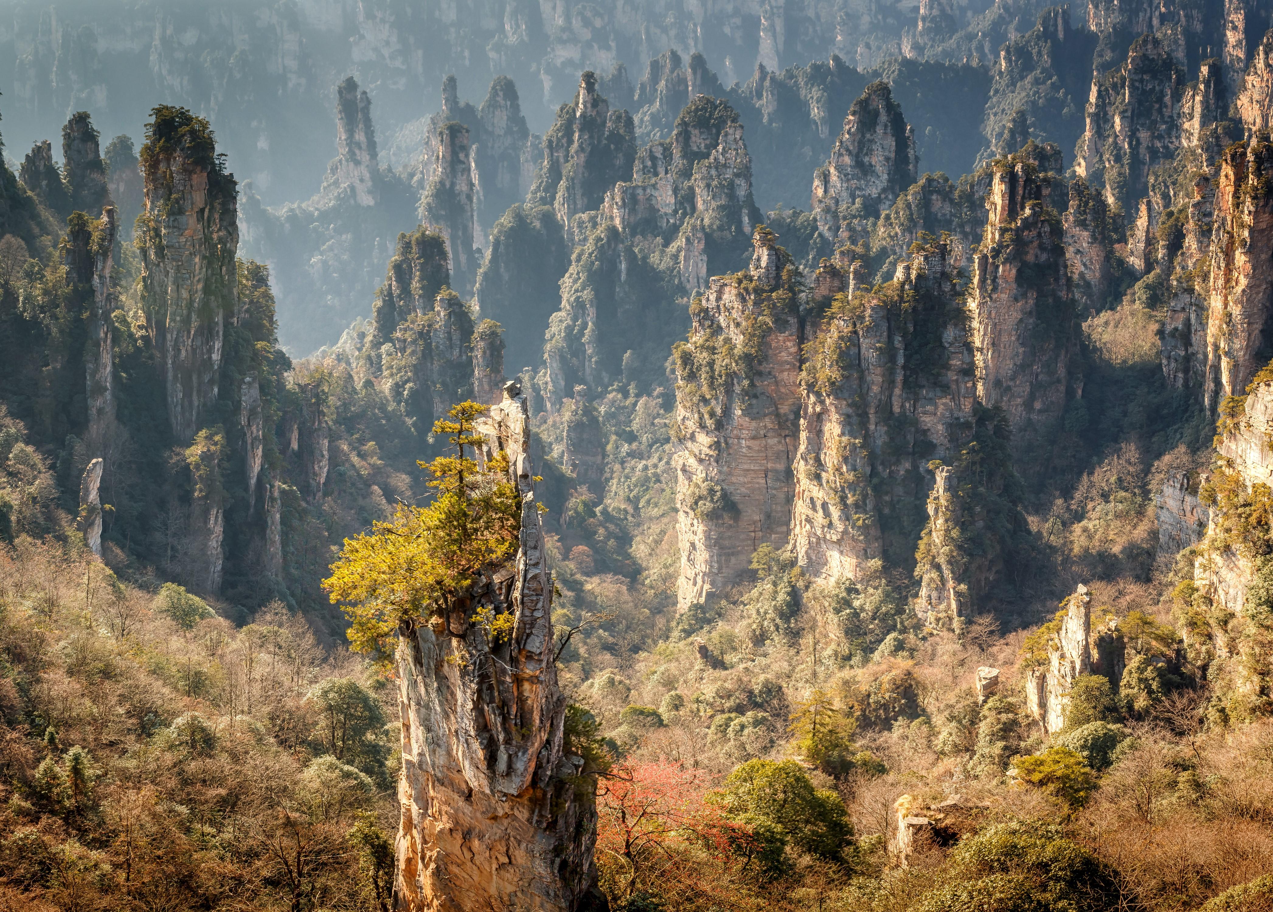 4186x3000 Zhangjiajie National Forest Park HD wallpaper, Background