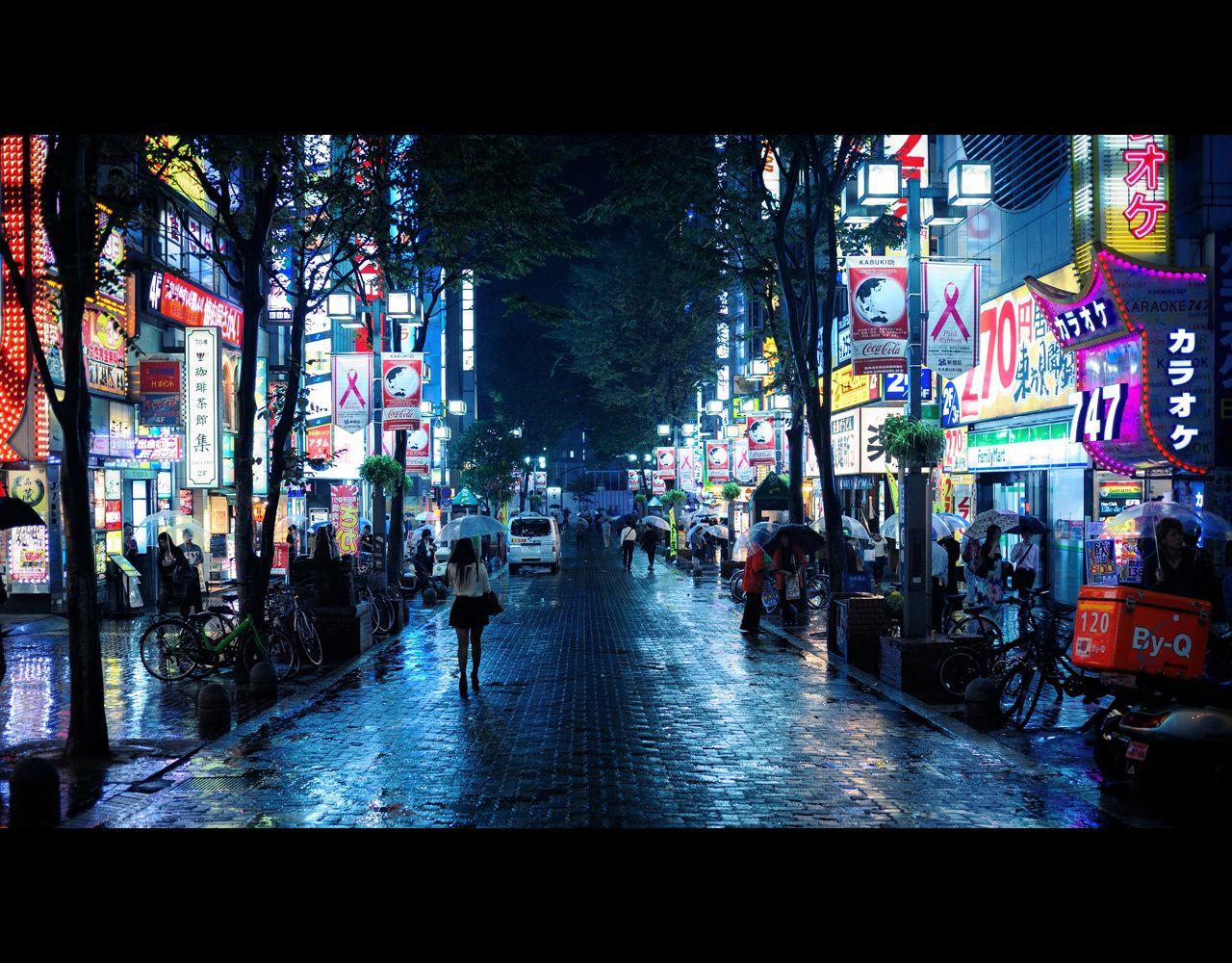 Tokyo Rain Wallpapers Top Free Tokyo Rain Backgrounds WallpaperAccess