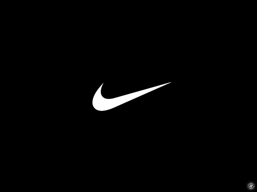 1024x768 Black Nike Wallpaper
