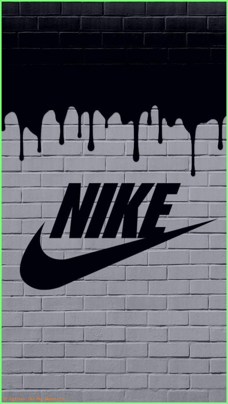 730x1290 Vintage Black Nike Wallpaper