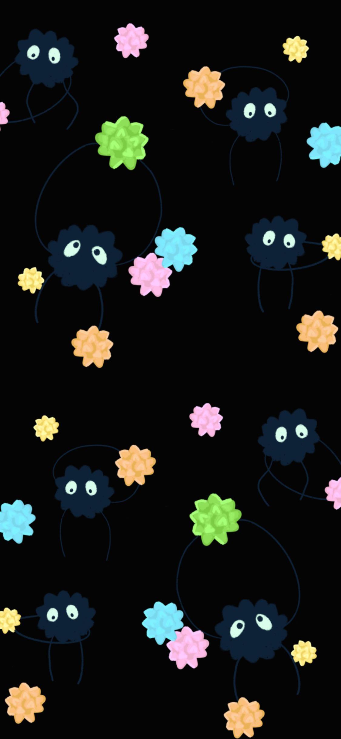 1125x2436 I made a free soot sprite wallpaper if anyone wants :) I added a link for high res free download: ghibli