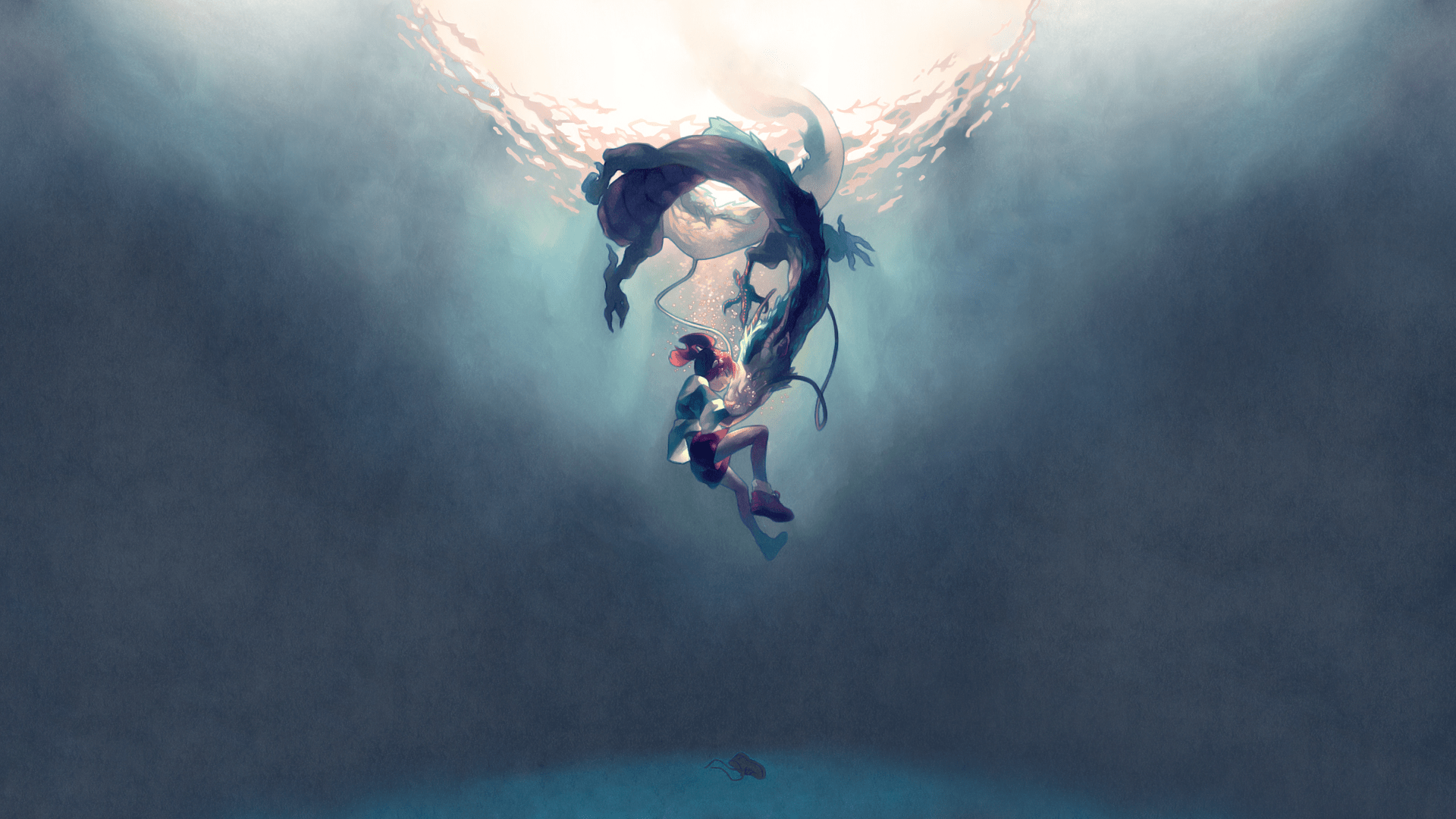 1920x1080 #anime, #Studio Ghibli, #Haku, #Spirited Away, #dragon wallpaper. Mocah HD Wallpaper
