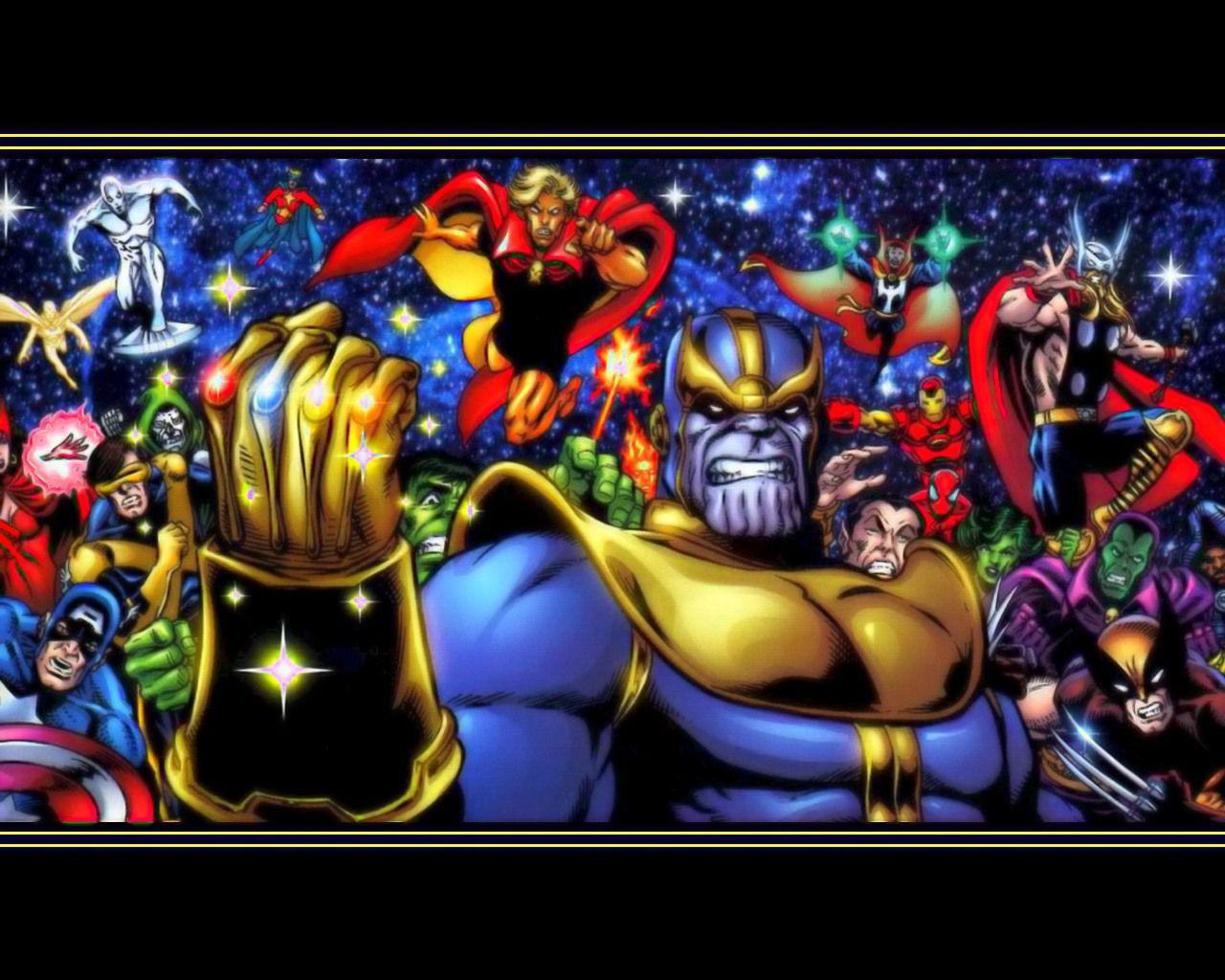 1280x1024 avengers wallpaper: thanos wallpaper
