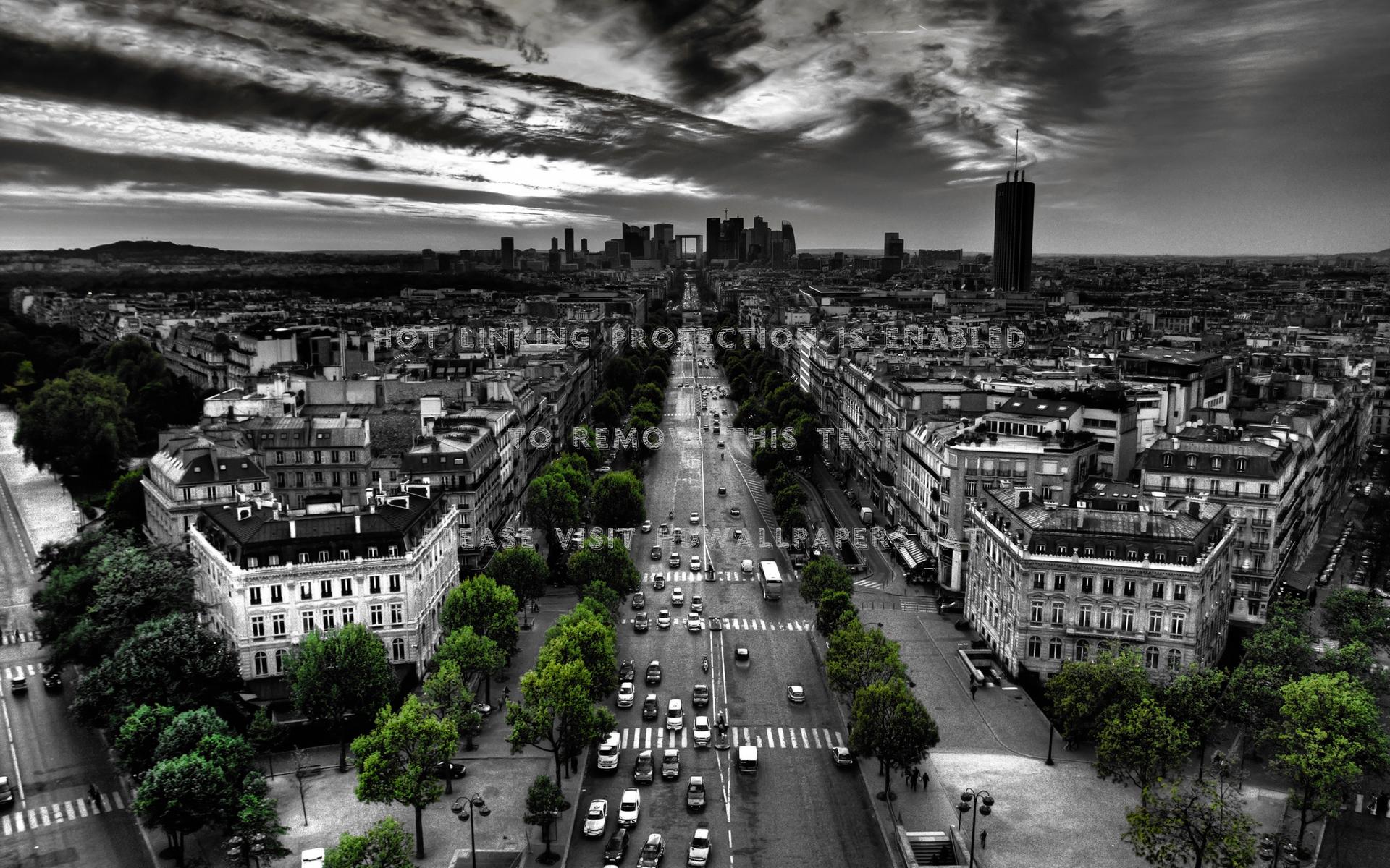 1920x1200 aerial london scenary black and white