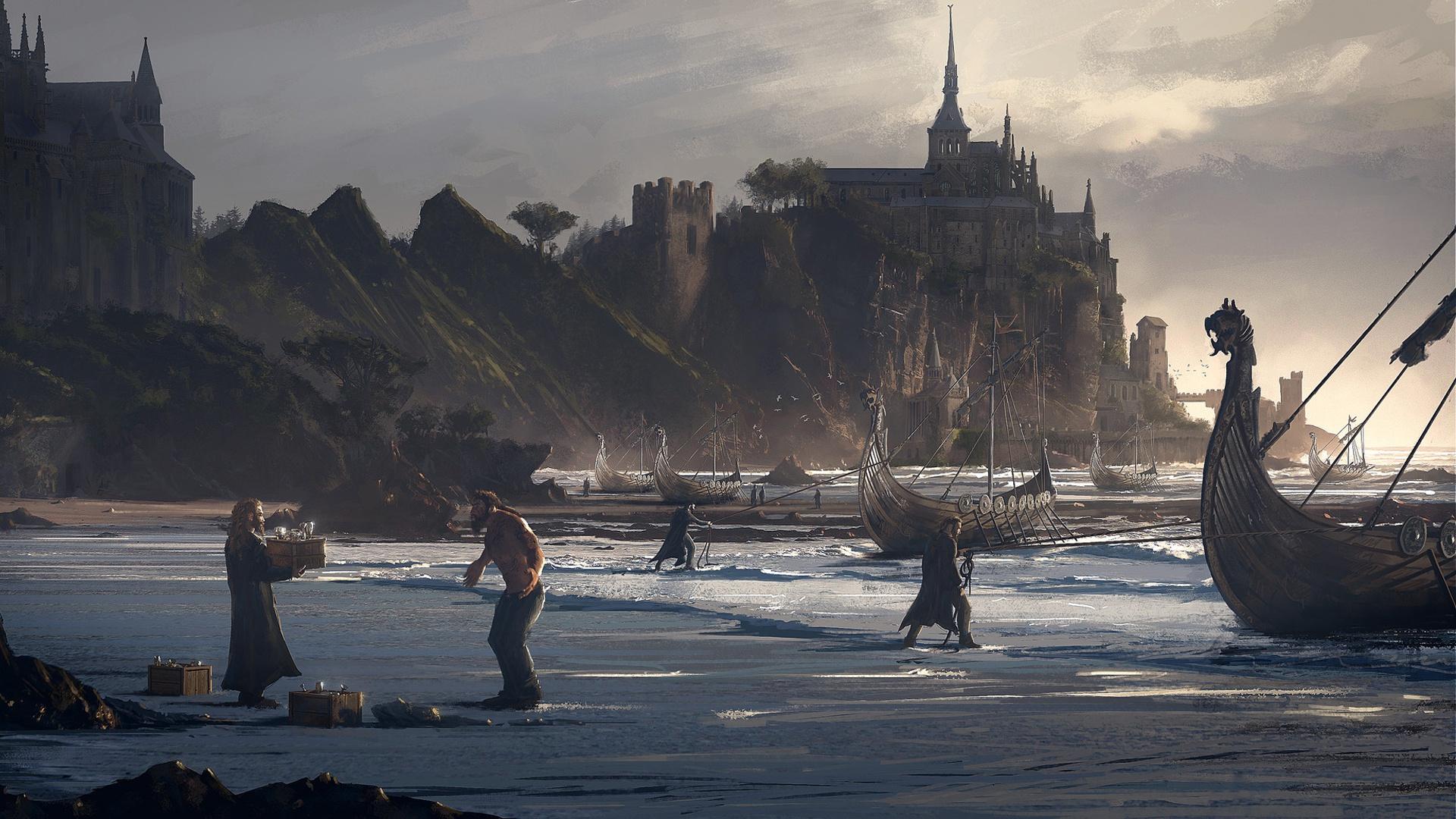 Viking Boat Wallpapers Top Free Viking Boat Backgrounds WallpaperAccess