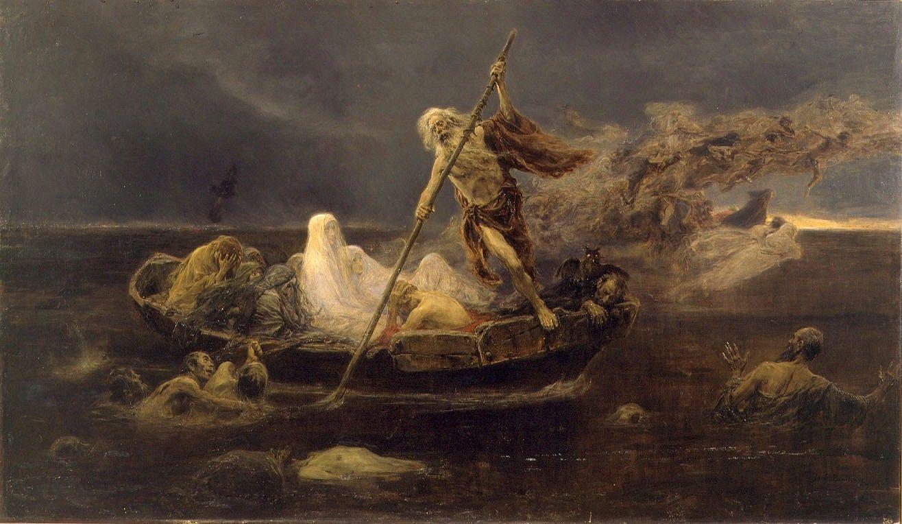 1316x764 Greek Painting Desktop Wallpaper