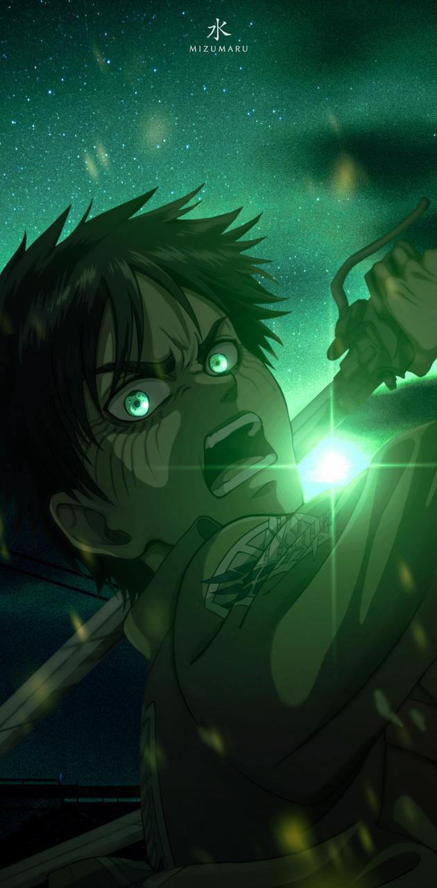 630x1280 Eren Yeager wallpaper