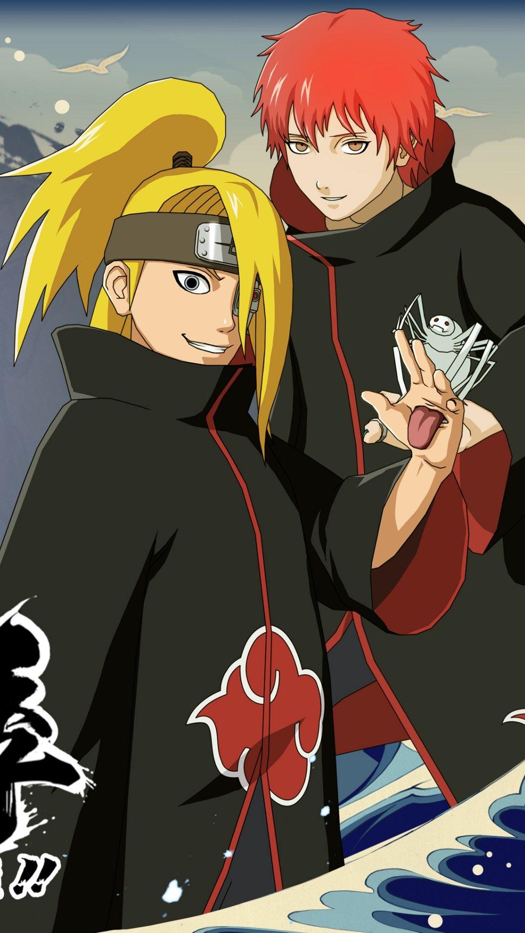 1080x1920 Akatsuki Deidara iPhone Wallpaper