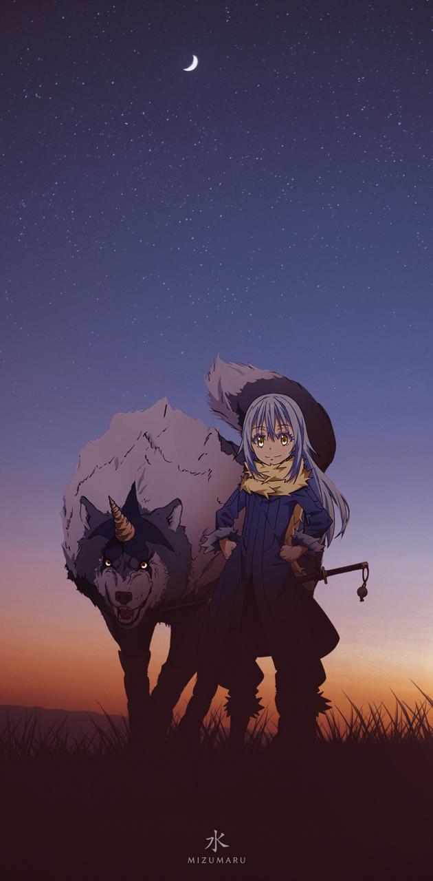 630x1280 Rimuru Tempest wallpaper