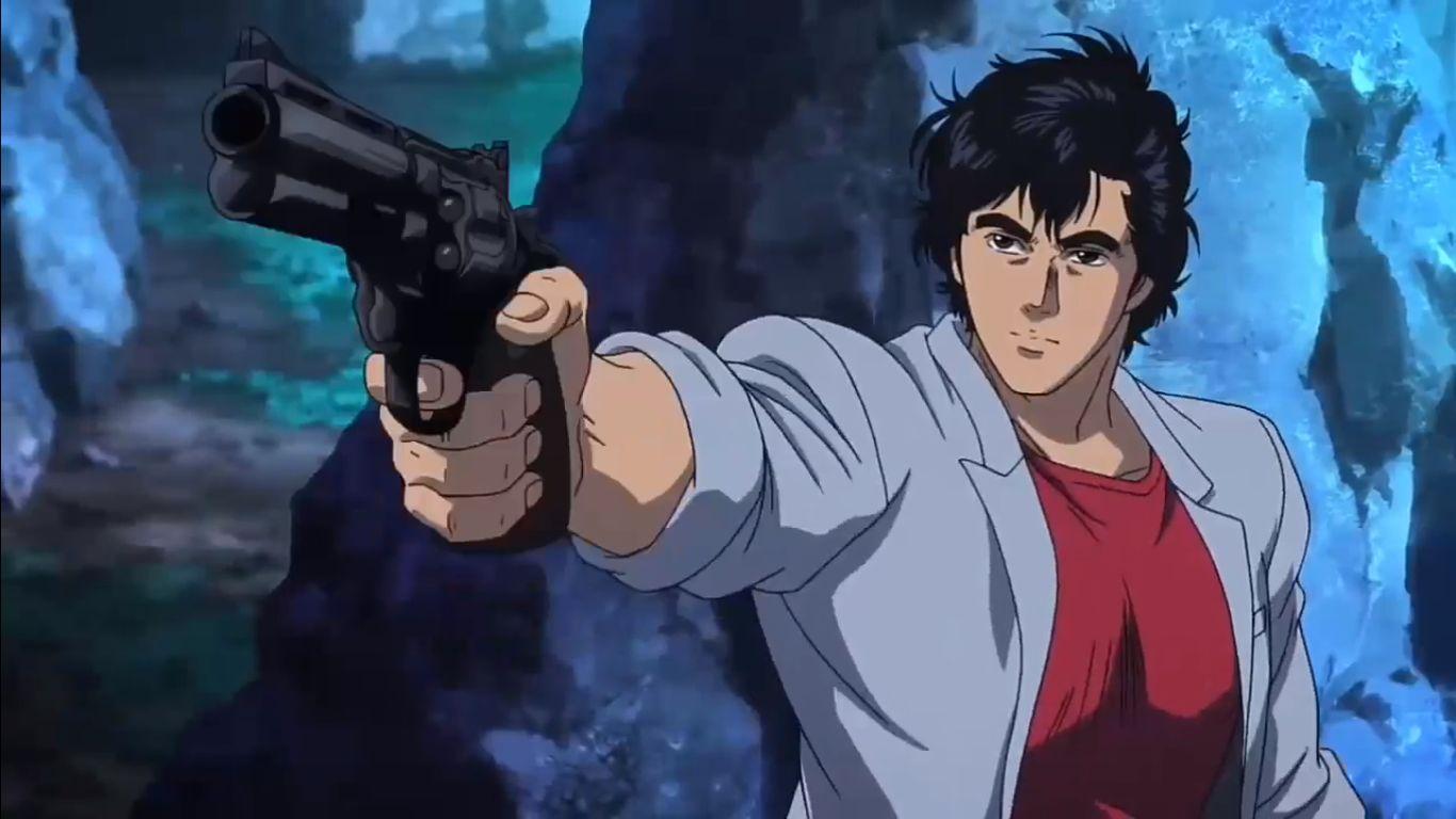 1366x768 City Hunter Anime Wallpaper HD