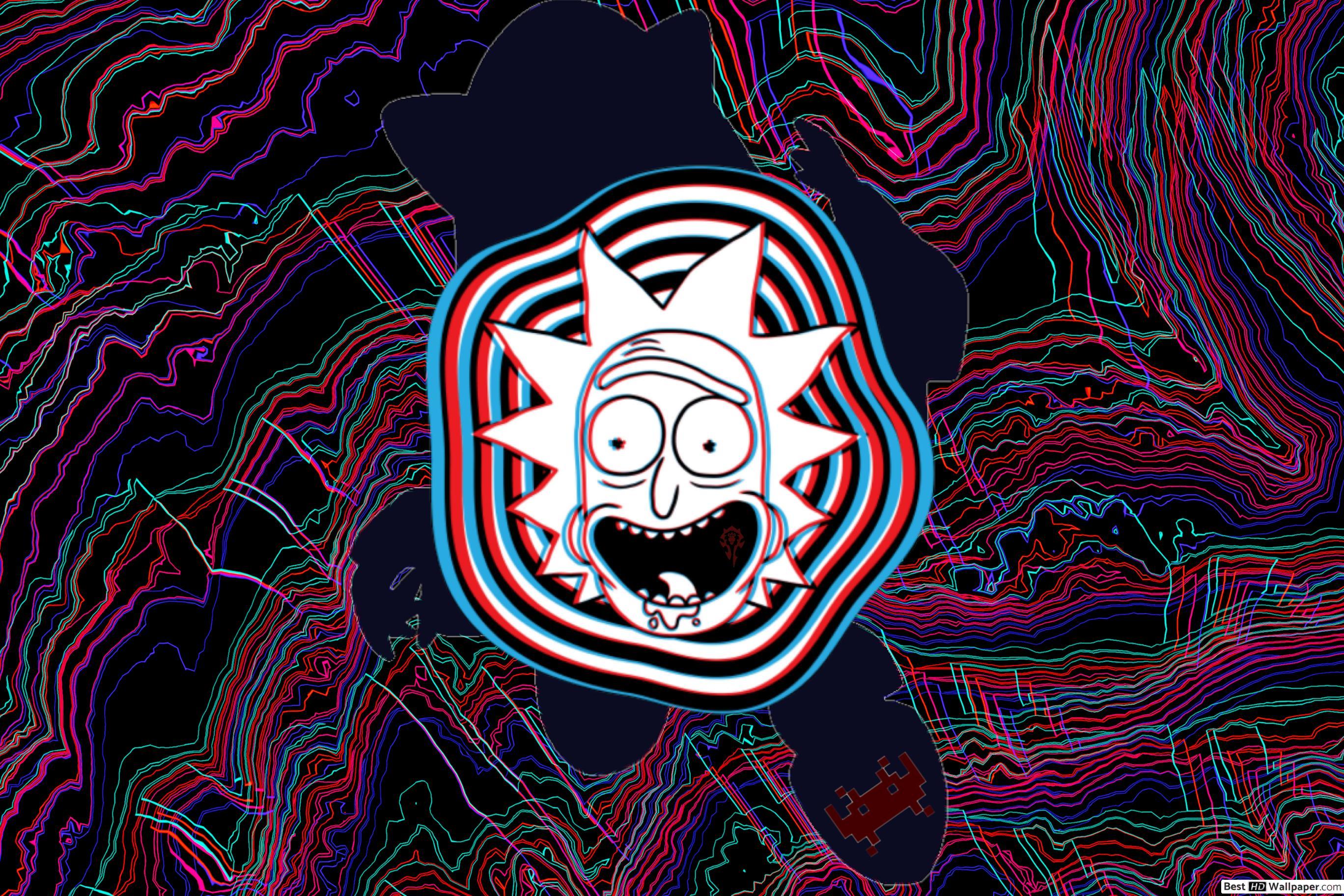 2736x1824 Glitch art HD wallpaper download