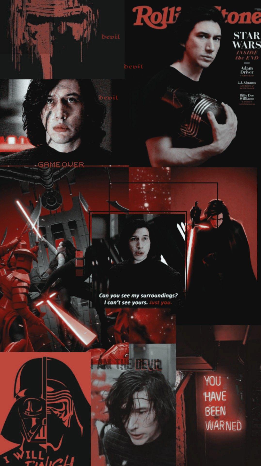 1077x1920 Kylo Ren wallpaper. Star wars wallpaper, Kylo ren wallpaper, Star wars wallpaper iphone