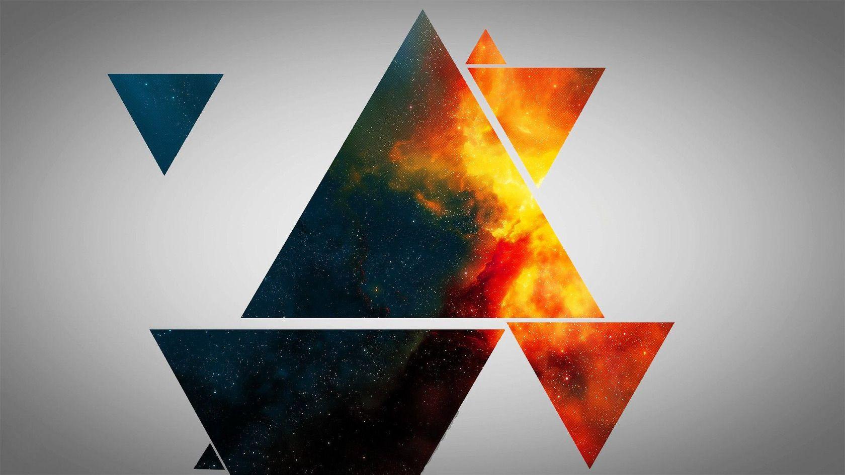 1680x945 Triangle Wallpaper