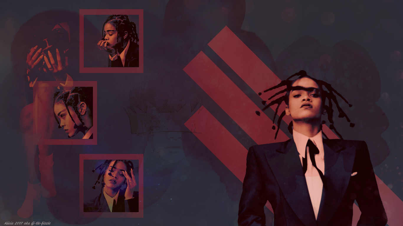 1366x768 Rihanna Aesthetic Wallpaper
