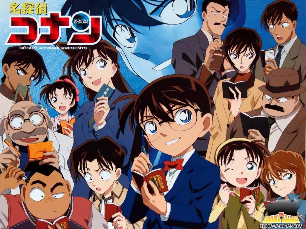 1024x768 Meitantei Conan Conan Wallpaper