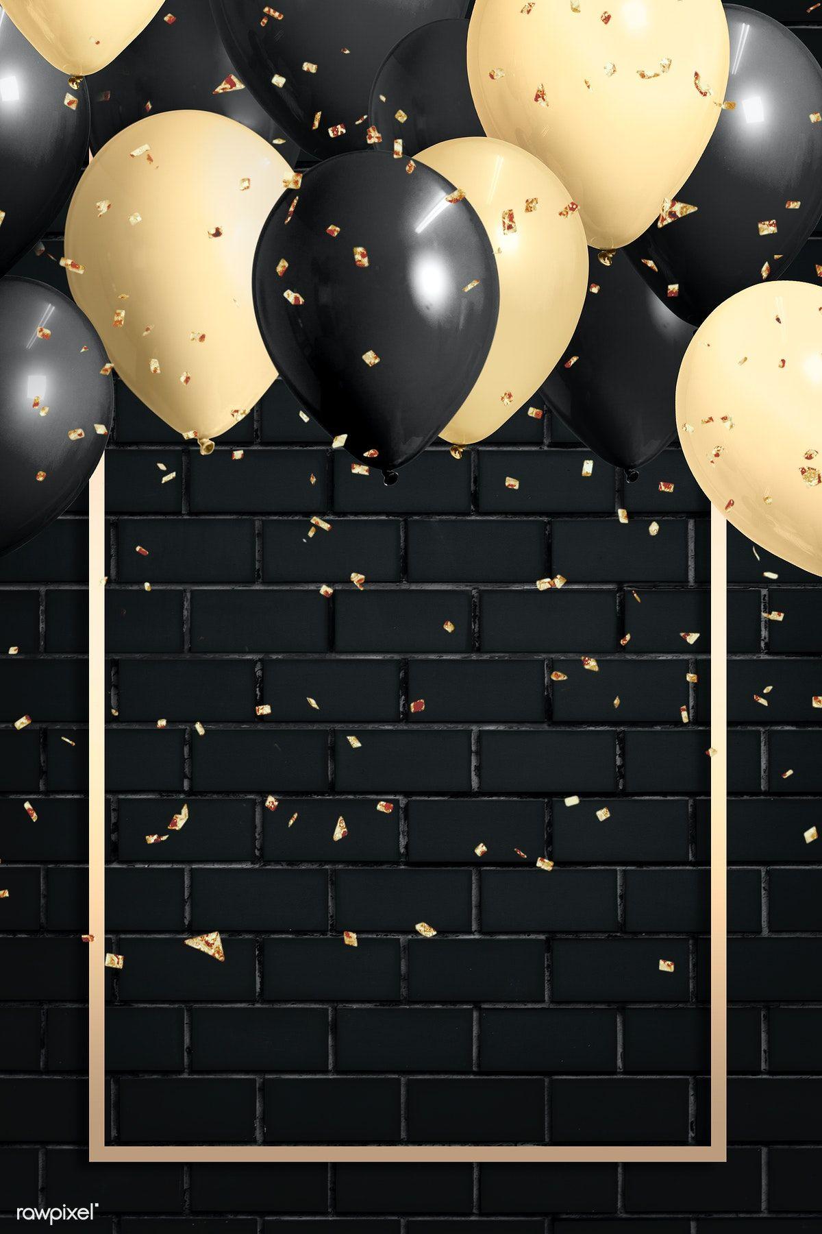 1200x1800 Birthday Balloon Background Image HD