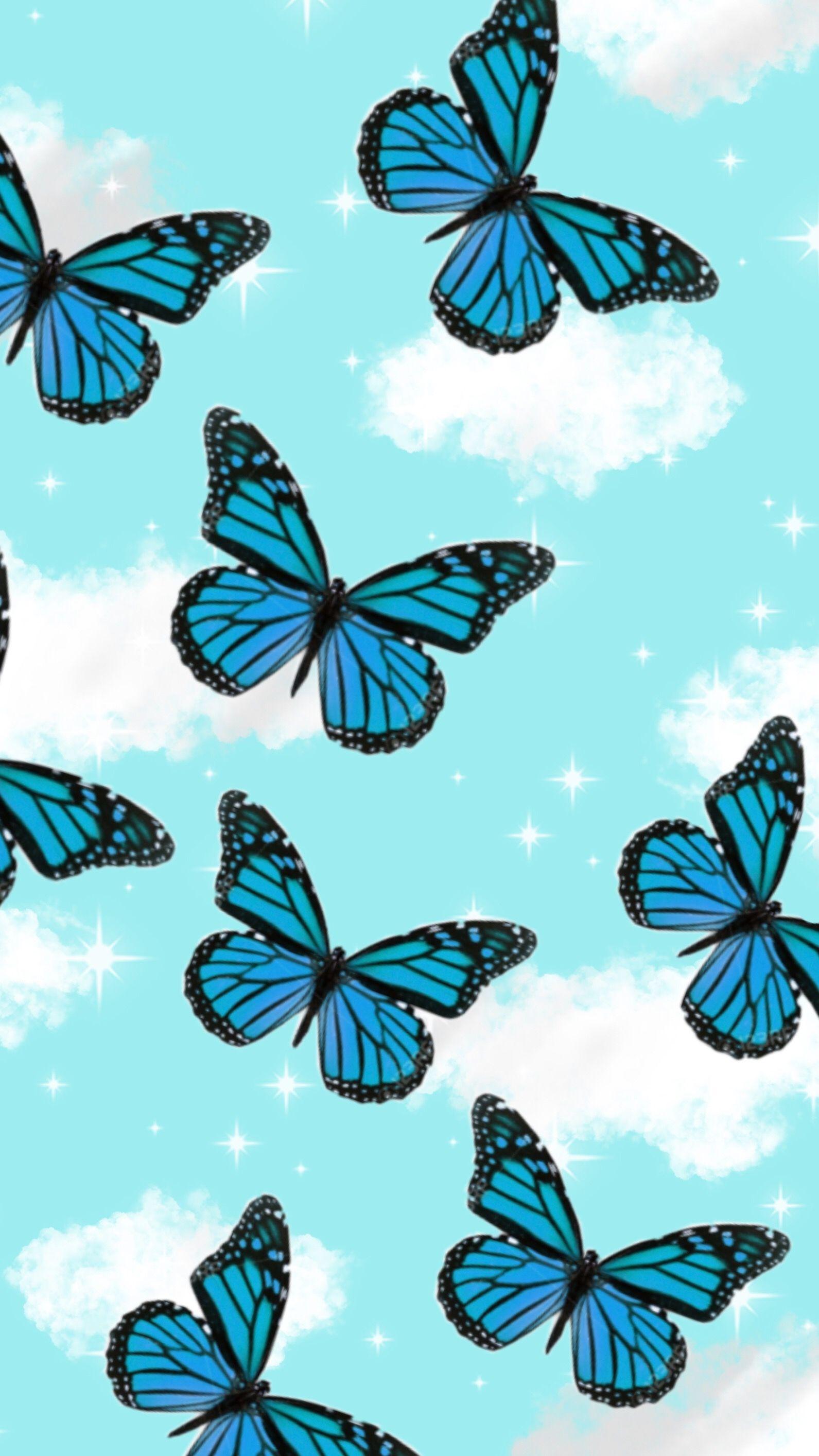 1591x2828 Aesthetic Butterfly iPhone Wallpaper