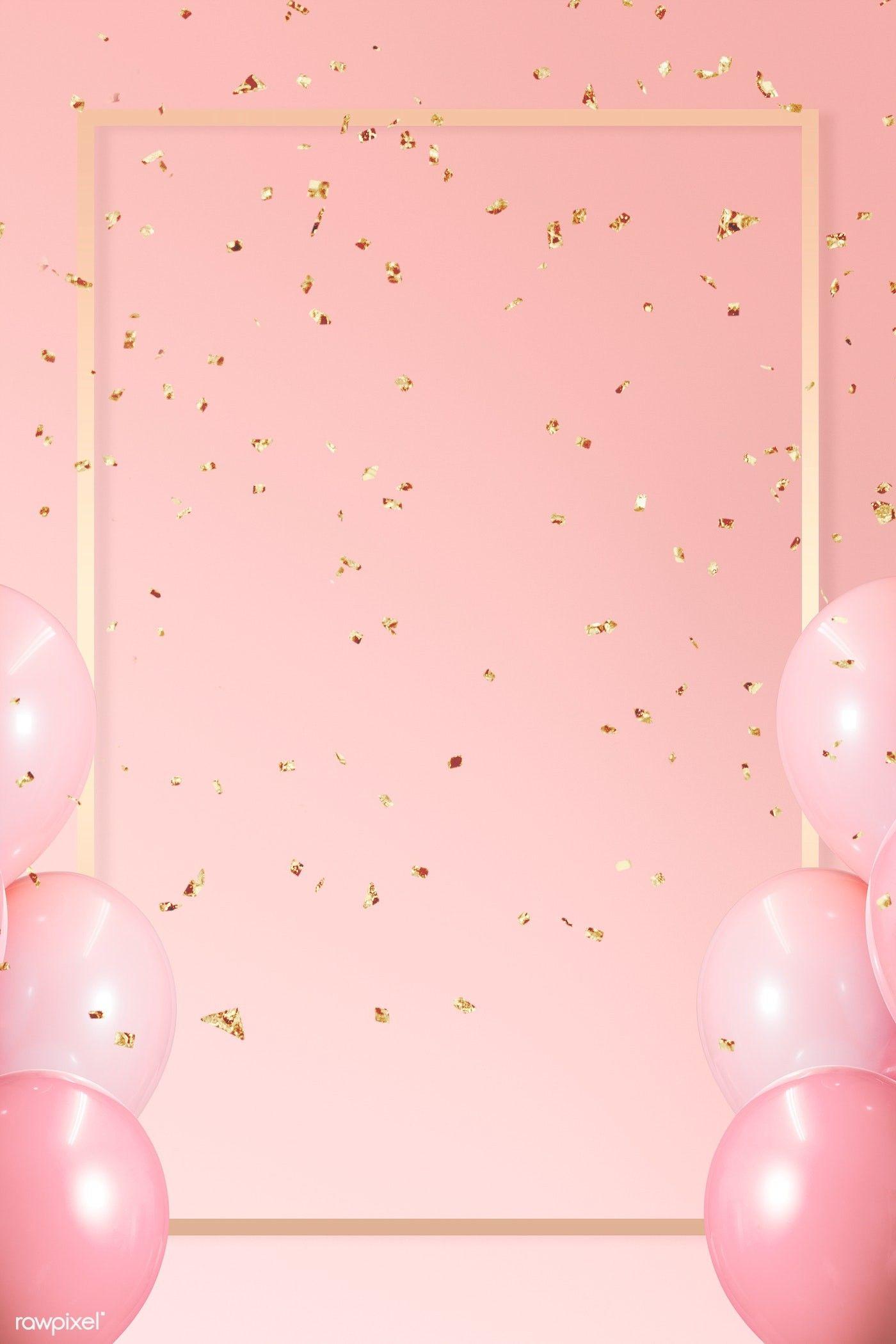 1400x2100 Happy Birthday Wallpaper White And Gold