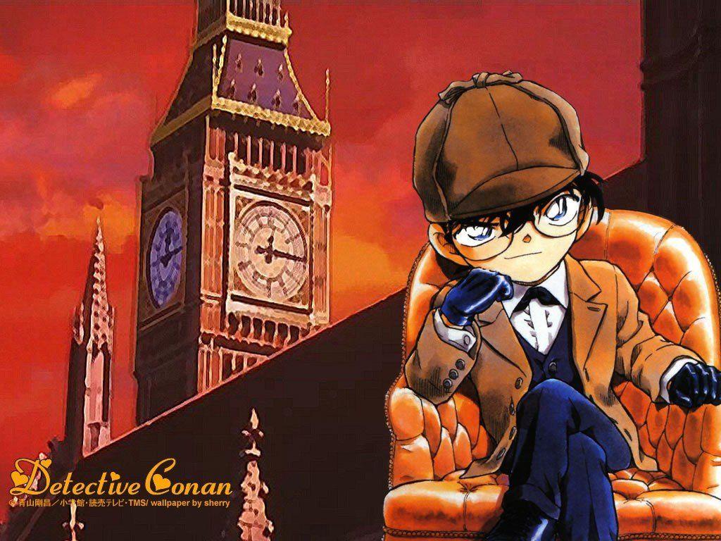 1024x768 Detective Conan HD Desktop Wallpaper